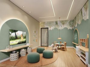 Perspectiva ilustrativa da brinquedoteca