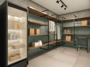 Perspectiva ilustrativa do delivery